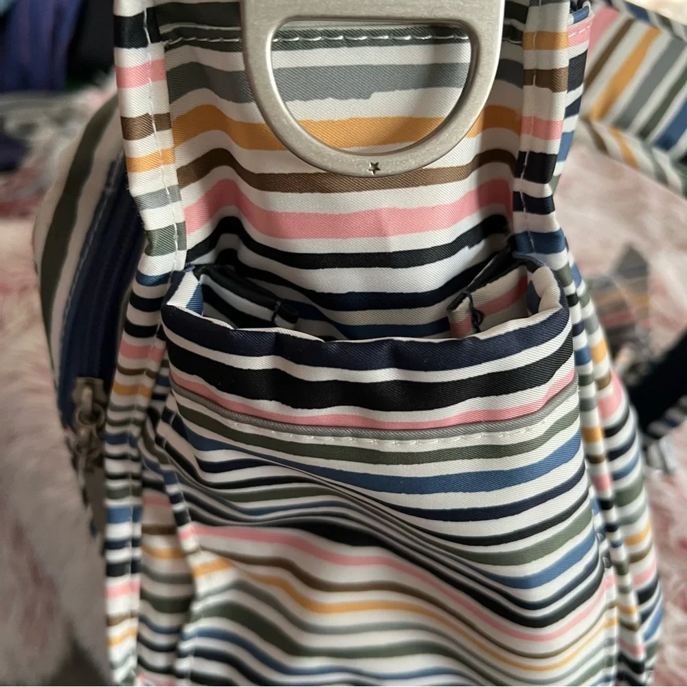 Ju-Ju-Be Striped Multi-Color Baby Bag